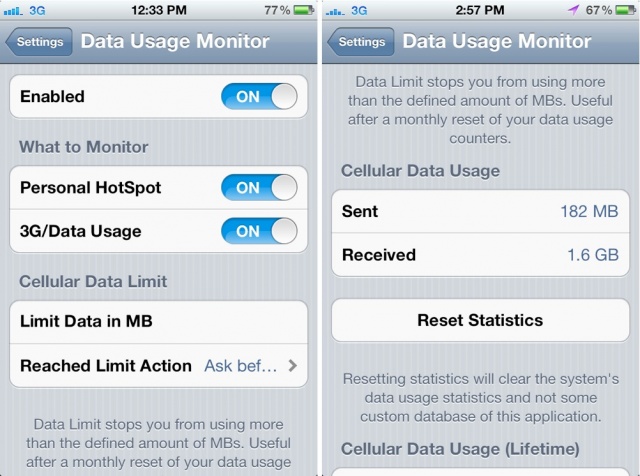 iPhone-Data-usage