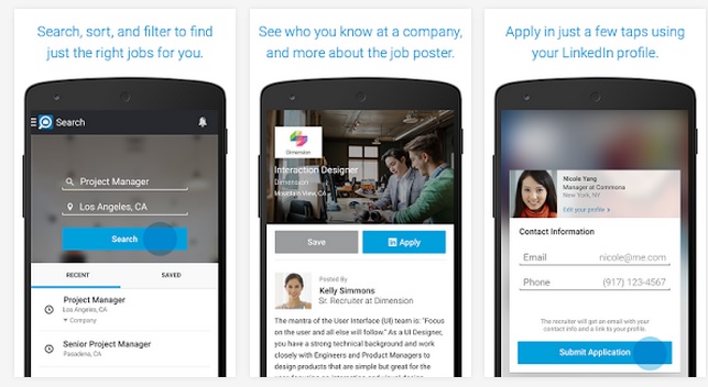 inkedin-job-search-android-app