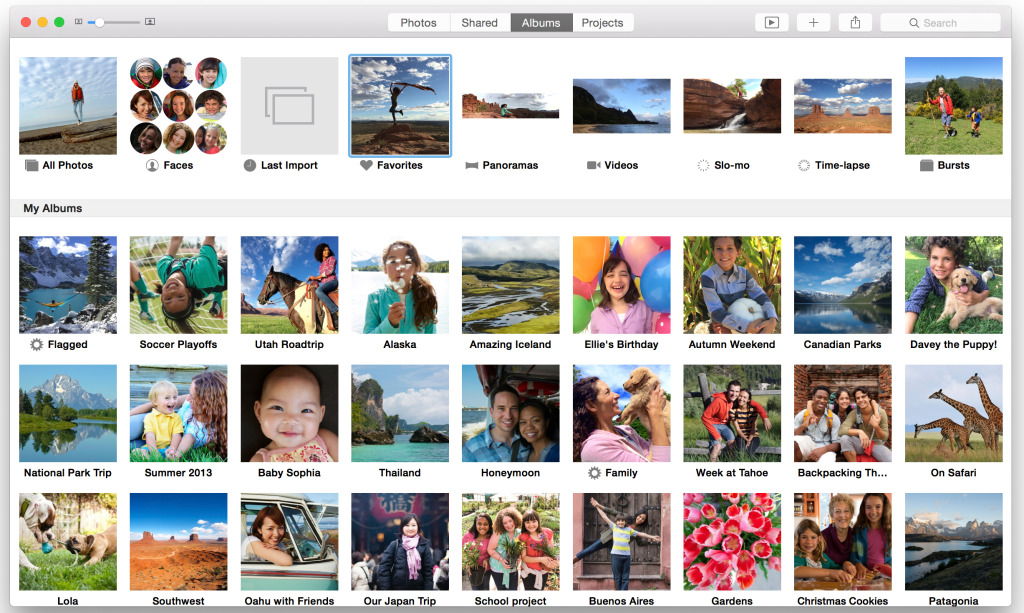 Apple photo app features
