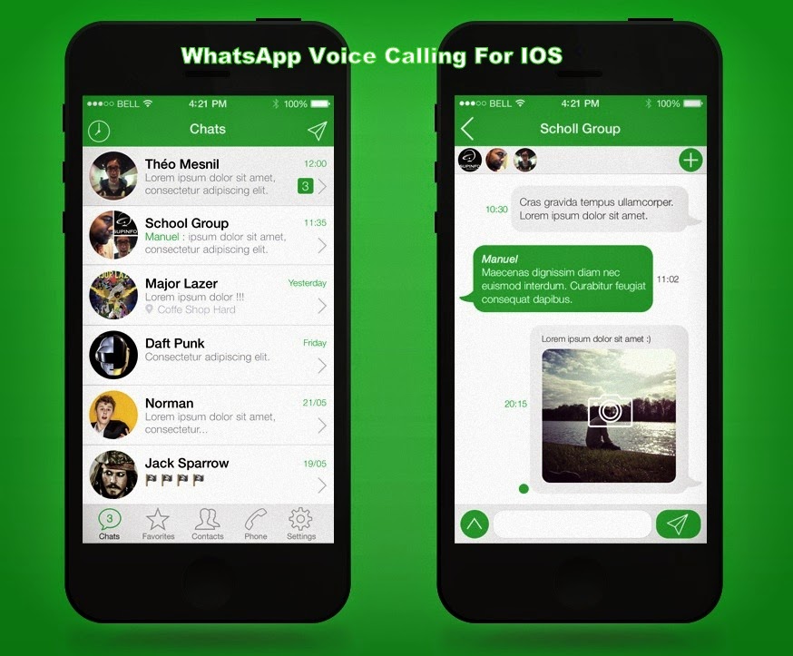 WhatsApp Voice Calling For IOS