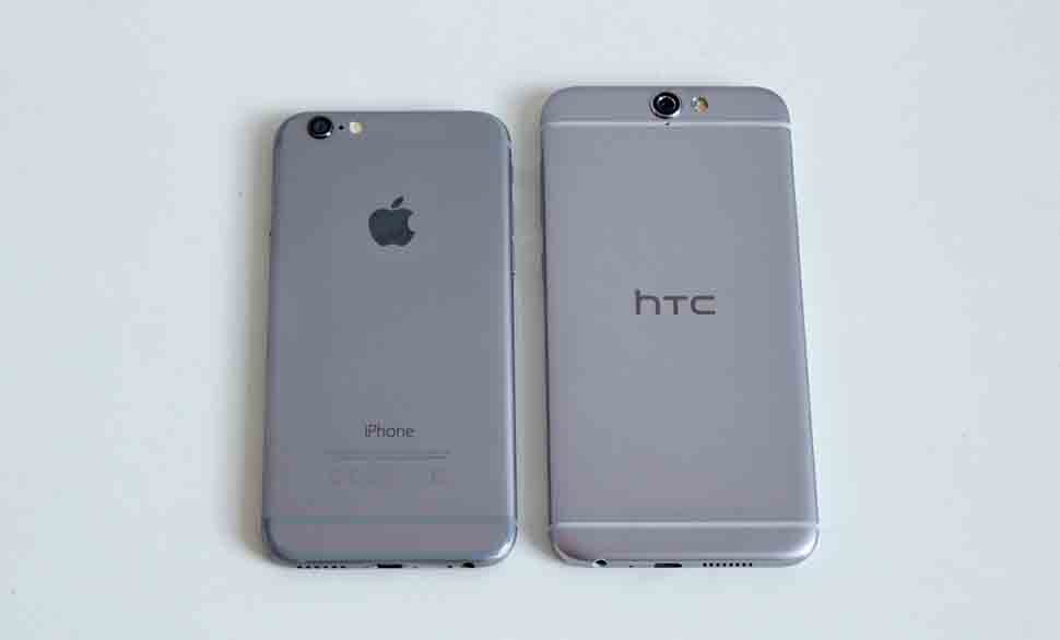 HTC ONE A9 vs  iPhone 6