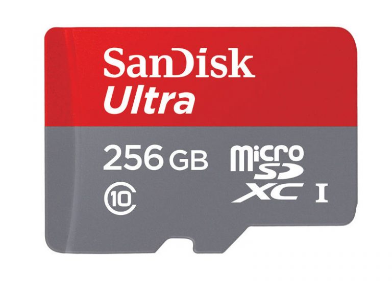 SanDisk Introduced 256GB microSD Cards that tops over 90MB/s