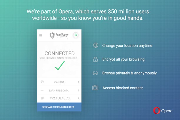 Opera's VPN App Ensures Better Online Privacy