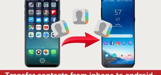 Transfer contacts from iPhone to android