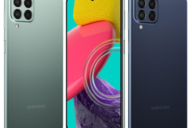 Samsung Galaxy M53 5G - Deep Ocean Blue and Mystique Green