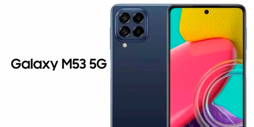 Samsung Galaxy M53 5G - Front and Back Camera