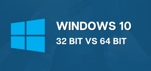 Windows 10 32-bit vs Windows 10 64-bit