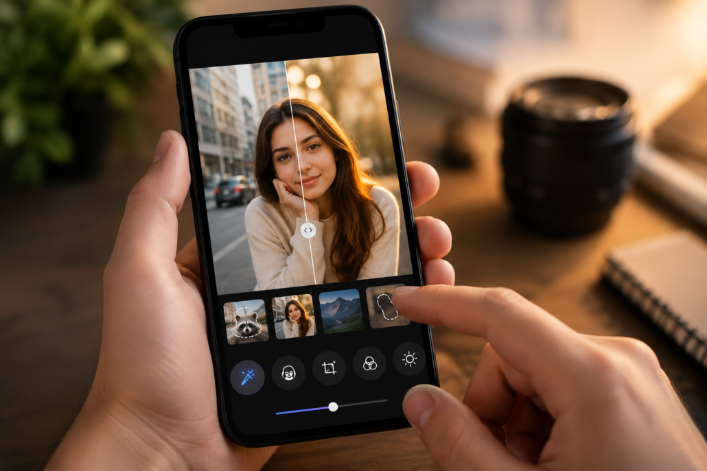 ai-powered-mobile-photo-editing-portrait-enhancement