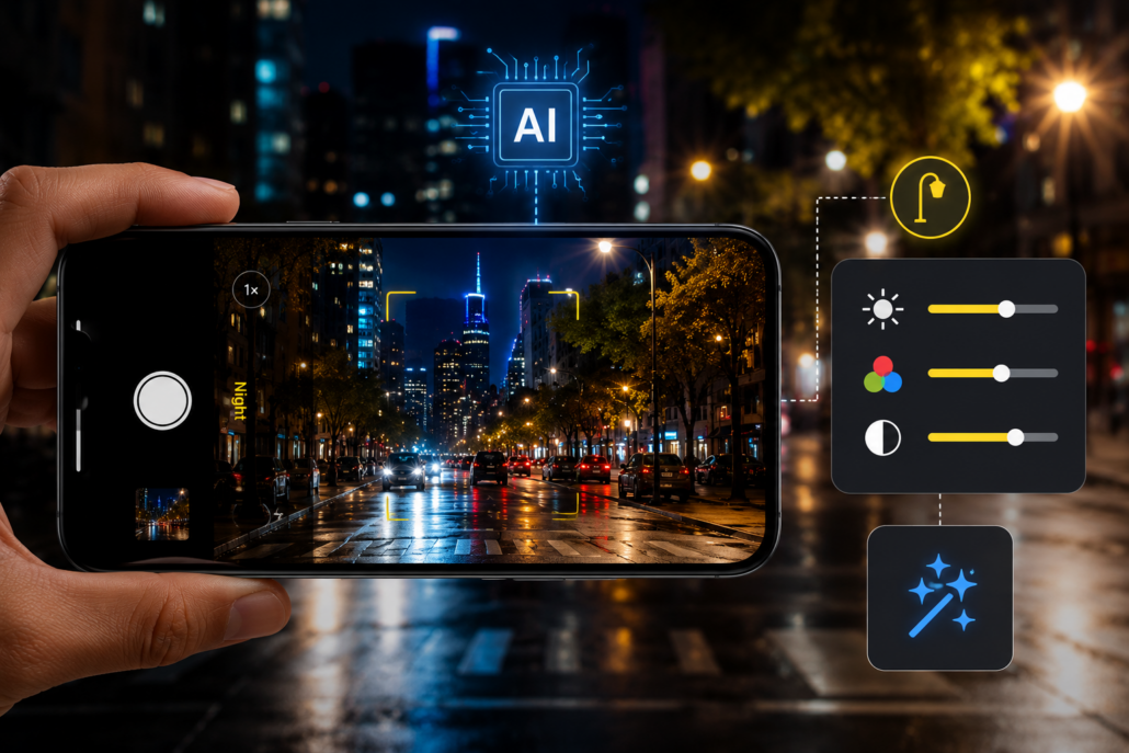 ai-powered-scene-recognition-night-mode-smartphone-camera