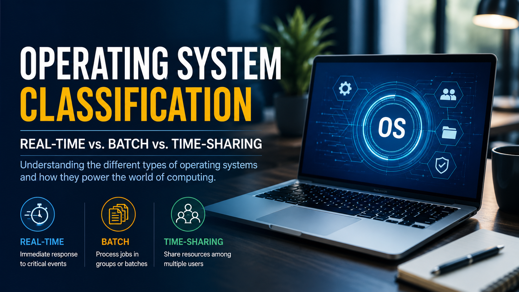 Operating Systems: Real-Time vs. Batch vs. Time-Sharing Explained