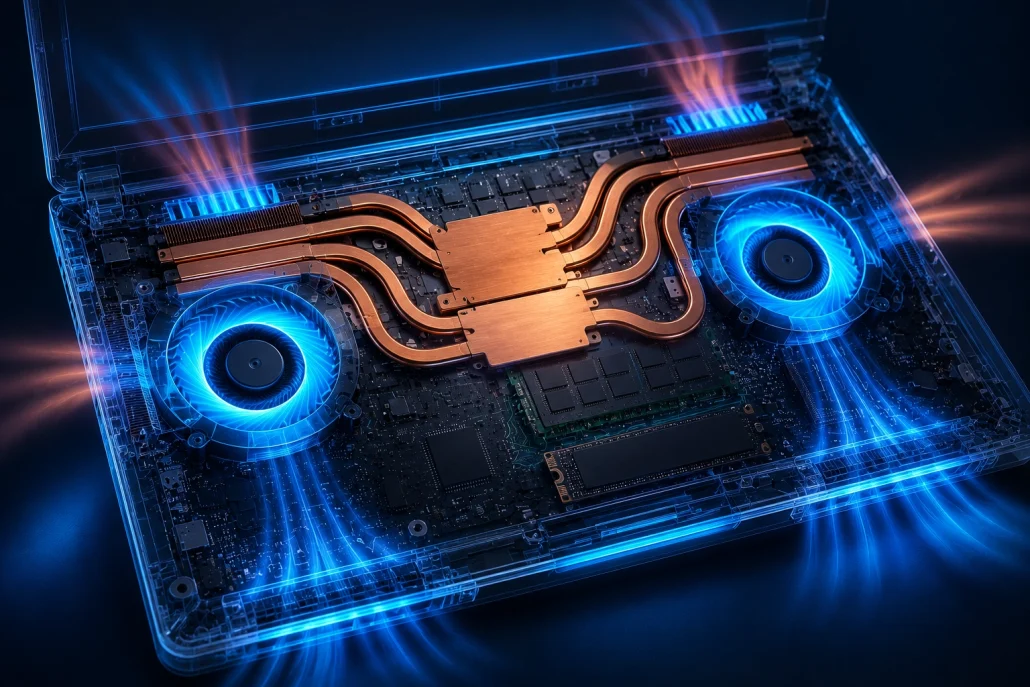 gaming-laptop-cooling-system