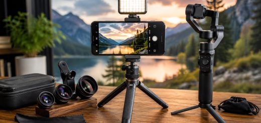 mobile-photographer-using-smartphone-accessories