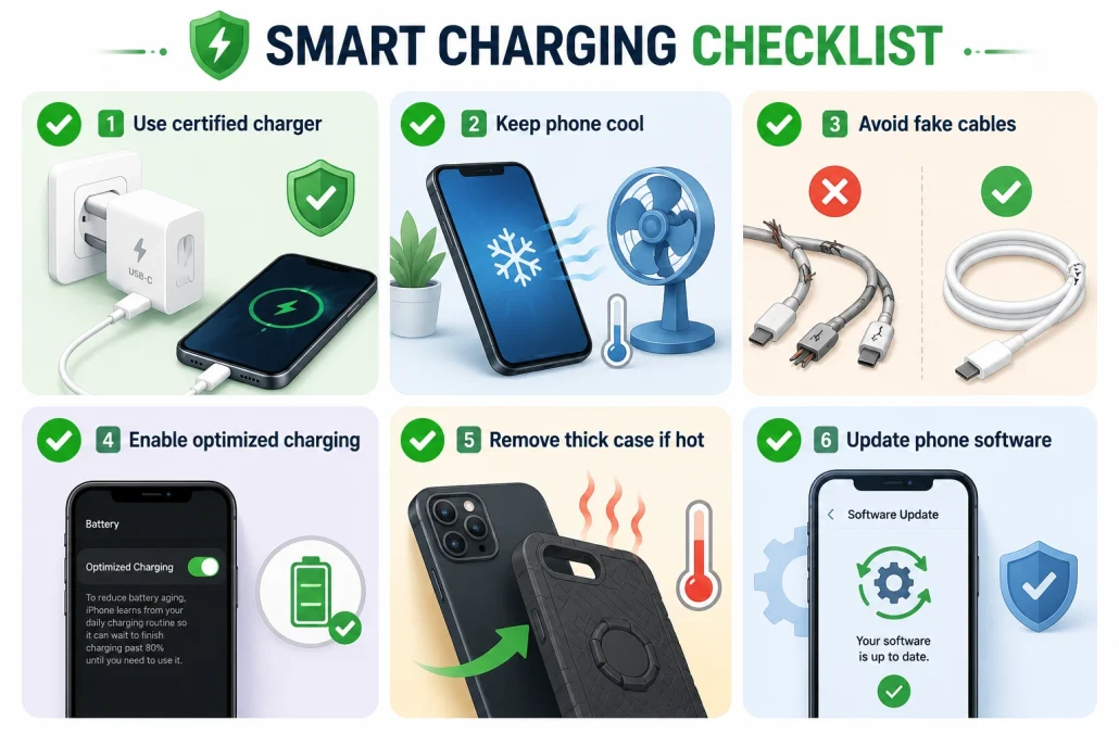 smartphone-battery-charging-best-practices-checklist