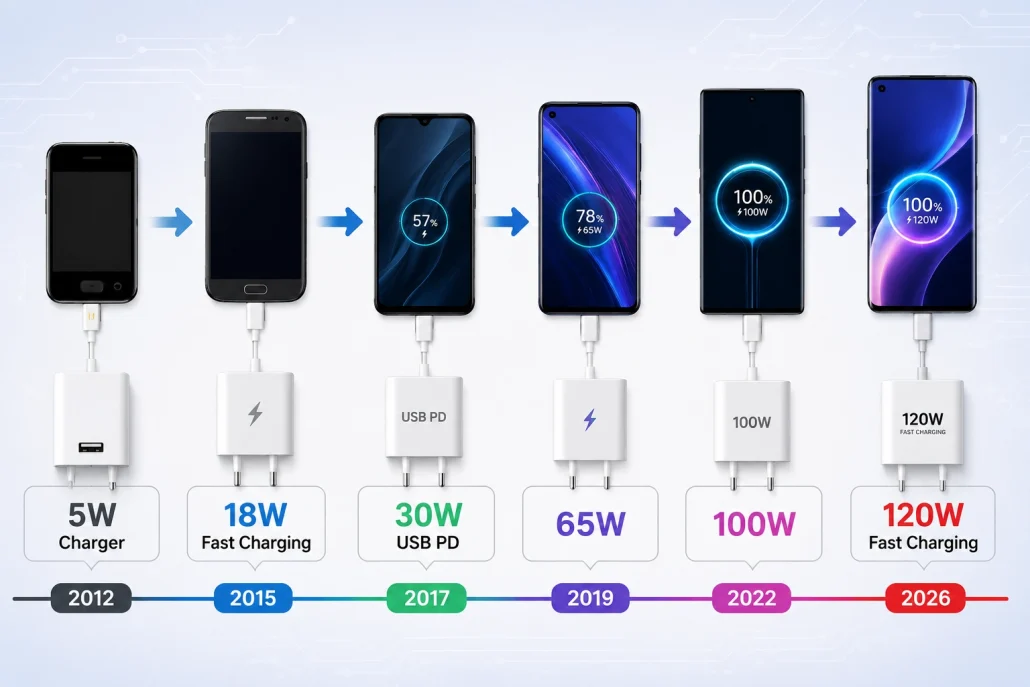 smartphone-charging-evolution