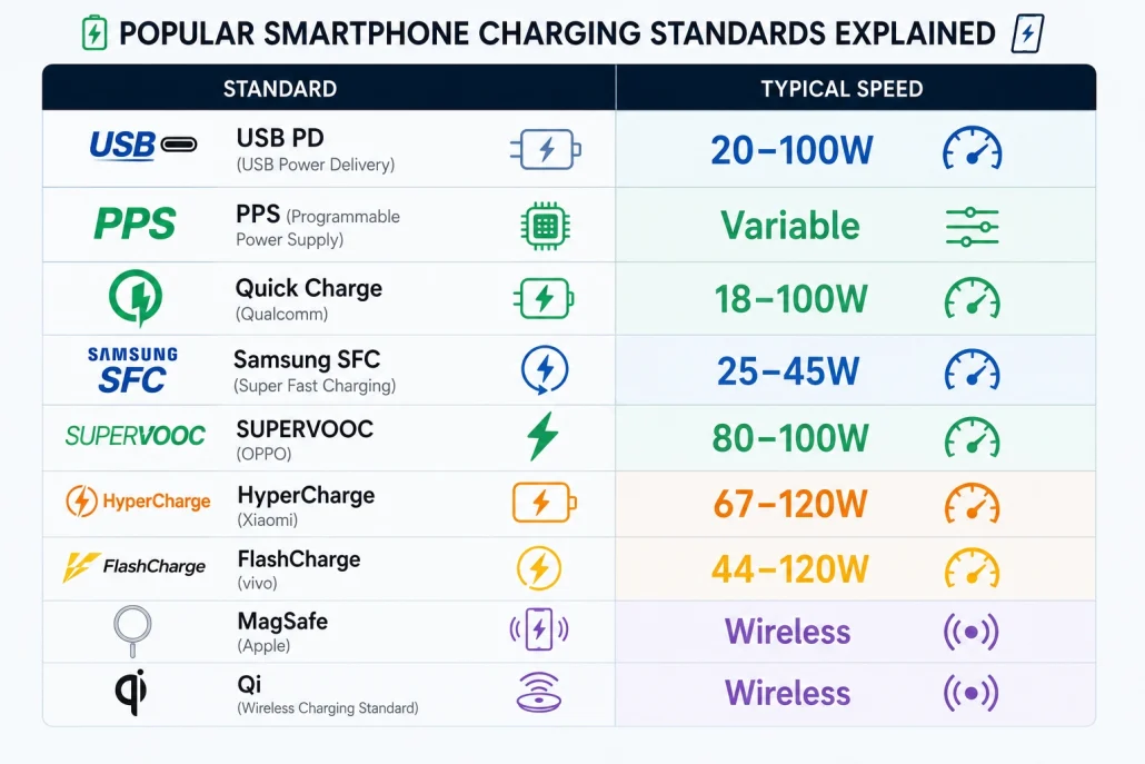 smartphone-charging-standards-comparison-usb-pd-pps-supervooc