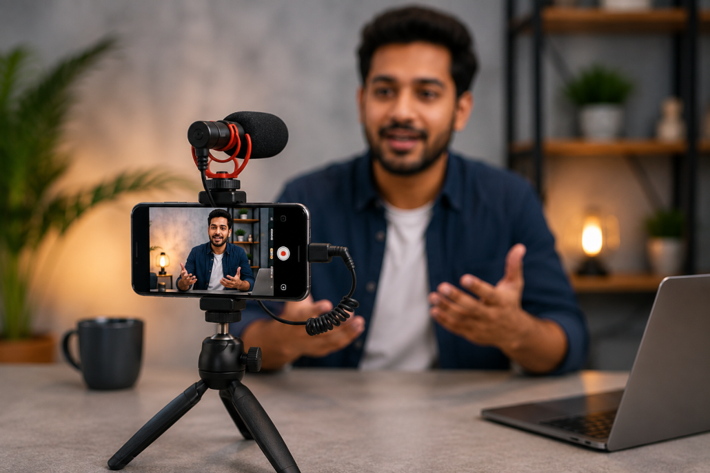 smartphone-external-microphone-vlogging
