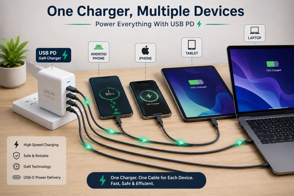 usb-pd-gan-charger-multiple-devices-usb-c-charging