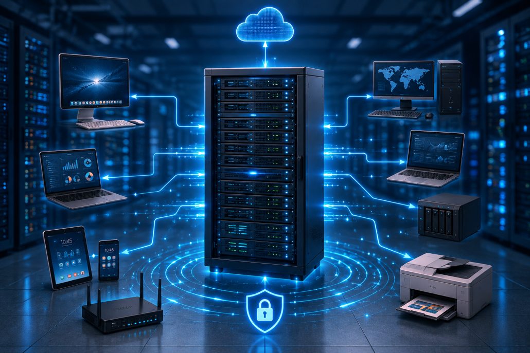 server-operating-system-network-client-devices