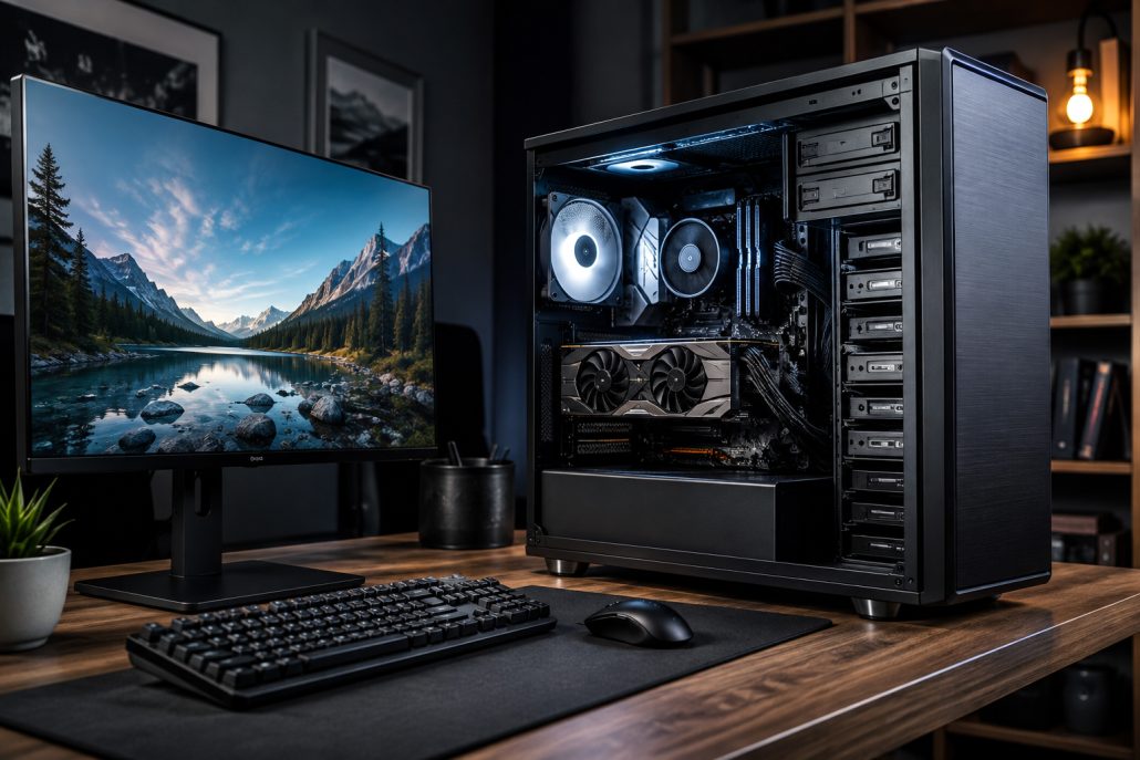 traditional-tower-desktop-pc-workstation-setup