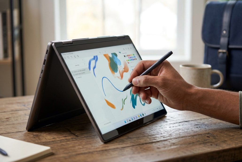 convertible-laptop-touchscreen-stylus